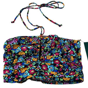 Wild Fable Women's Floral Sleeveless Woven Cropped Top - Size Small - NWT